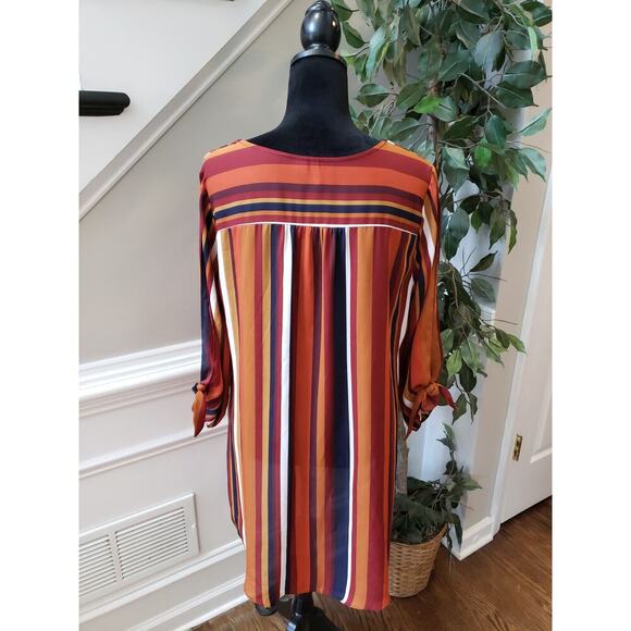 Women's Est. 1946 Striped Long Sleeve Top Size L Long Sleeves V-Neck Outdoor - Picture 9 of 13